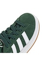 view 6 of 6 Kids Campus 00s Sneaker in Green & White