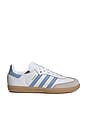 view 1 of 5 Kids Samba Og Sneaker in White & Blue