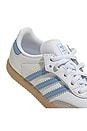 view 4 of 5 Toddler Samba Og Sneaker in White & Blue
