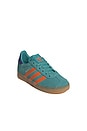 view 2 of 6 Kids Gazelle Sneaker in Pure Teal, Impact Orange & Collegiate Purple