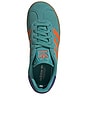 view 3 of 6 Kids Gazelle Sneaker in Pure Teal, Impact Orange & Collegiate Purple