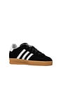 view 2 of 3 ZAPATILLA DEPORTIVA GAZELLE INDOOR in Black, White & Gum 2