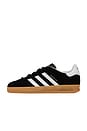 view 3 of 3 ZAPATILLA DEPORTIVA GAZELLE INDOOR in Black, White & Gum 2