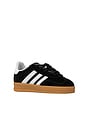 view 2 of 3 ZAPATILLA DEPORTIVA GAZELLE INDOOR in Black, White & Gum 2