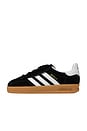 view 3 of 3 ZAPATILLA DEPORTIVA GAZELLE INDOOR in Black, White & Gum 2