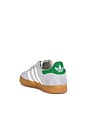 view 3 of 6 Kids Gazelle Sneaker in Halo Silver, White & Green