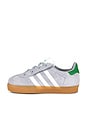 view 5 of 6 SNEAKERS GAZELLE in Halo Silver, White & Green
