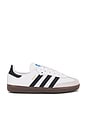 view 1 of 6 Kids Samba OG Sneaker in White, Black, & Gum