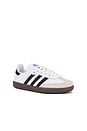 view 2 of 6 Kids Samba OG Sneaker in White, Black, & Gum