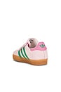view 3 of 6 Toddler Gazelle Sneaker in Clear Pink, Court Green, & Bliss Pink