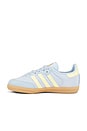 view 5 of 6 Kids Samba OG Sneaker in Wonder Blue, Powder Yellow, & Gum