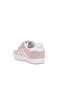 view 3 of 6 adidas Original Toddler Gazelle in Pink & White