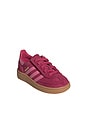 view 2 of 6 Toddler Handball Spezial Sneaker in Ruby Red, Lucid Pink & Gum