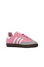 view 2 of 3 ZAPATILLA DEPORTIVA SAMBA OG in White, Light Pink & Gum 5