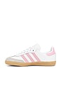 view 5 of 6 Kids Samba Og in White, Light Pink & Gum 3