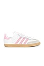 view 1 of 6 Toddler Samba Og in White, Light Pink & Gum 3