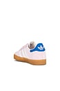 view 3 of 6 Kids Gazelle Sneaker in Clear Pink, White & Blue Bird