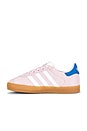 view 5 of 6 Kids Gazelle Sneaker in Clear Pink, White & Blue Bird