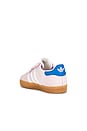 view 3 of 6 Toddler Gazelle Sneaker in Clear Pink, White & Blue Bird