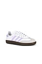 view 2 of 6 Kids Samba Og Sneaker in White, Powder Plum & Gum