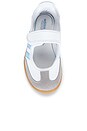 view 5 of 6 ZAPATO PLANO SAMBA JANE in White, Clear Sky, & Gum 3