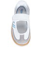 view 5 of 6 ZAPATO PLANO SAMBA JANE in White, Clear Sky, & Gum 3