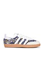 view 1 of 6 Kids Liberty Of London Samba Og Sneaker in Core White, Orchid Fusion, & Gum 2