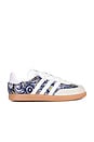 view 1 of 6 Toddler Liberty Of London Samba Og Sneaker in Core White, Orchid Fusion, & Gum 2