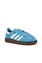 view 2 of 6 Toddler Handball Spezial Sneaker in Light Blue, White, & Gum