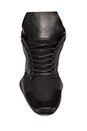 view 7 of 7 x Rick Owens Runner in Black & Black & Black
