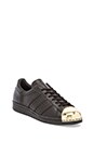 view 4 of 6 BLUE Superstar 80's Metal Toe Sneaker in Black & Gold
