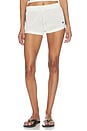 view 2 of 6 Knitted Crochet Shorts in Off White