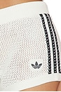 view 6 of 6 Knitted Crochet Shorts in Off White
