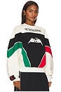 view 3 of 5 x Willy Chavarria Chicano Sweatshirt in Off White