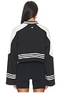 view 3 of 4 Crew Sweatshirt in Black & Off White