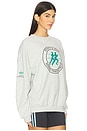 view 2 of 4 x Sporty & Rich Sweater in Light Grey Heather
