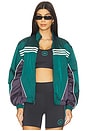 view 1 of 5 x Sporty & Rich Windbreaker in Wild Pine