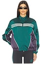 view 2 of 5 x Sporty & Rich Windbreaker in Wild Pine