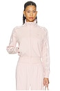 view 2 of 5 Firebird Lace Track Top in Sandy Pink