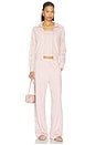 view 5 of 5 Firebird Lace Track Top in Sandy Pink