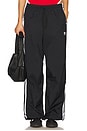 view 2 of 6 3 Stripe Parachute Pant in Black