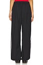 view 4 of 6 3 Stripe Parachute Pant in Black