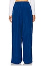 view 5 of 7 x Willy Chavarria Wide Leg Track Pant in Dark Marine