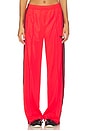 view 2 of 6 Firebird Track Pant in Lucid Red & Black