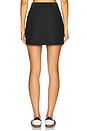 view 4 of 6 3 Stripe Mini Skirt in Black