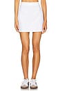 view 2 of 6 3 Stripe Mini Skirt in White