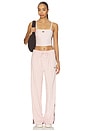 view 4 of 5 Terry Towel Tank Top in Sandy Pink