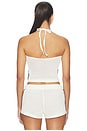view 3 of 5 Knitted Crochet Top in Off White
