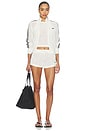 view 4 of 5 Knitted Crochet Top in Off White
