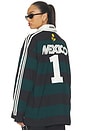 view 4 of 5 Chavarria Portero Long Sleeve Rugby Top in Black, Aurora, & Ivy